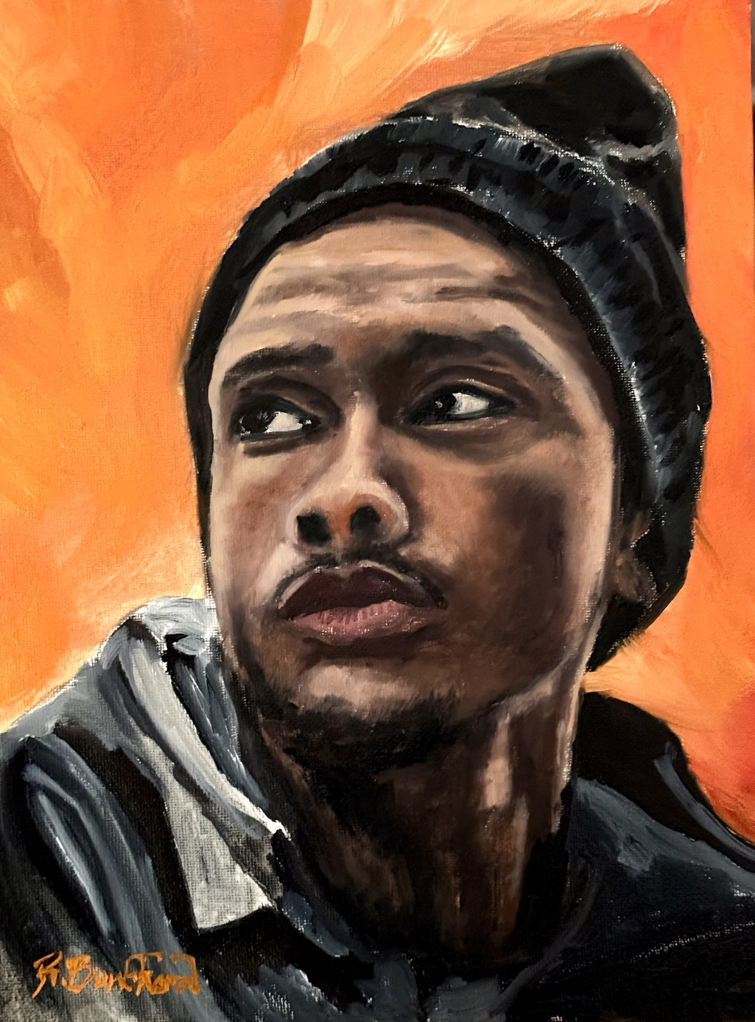 Painting around the studio this week